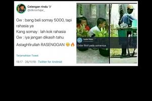 9 Status medsos lucu waktu beli makanan, mengocok perut nih