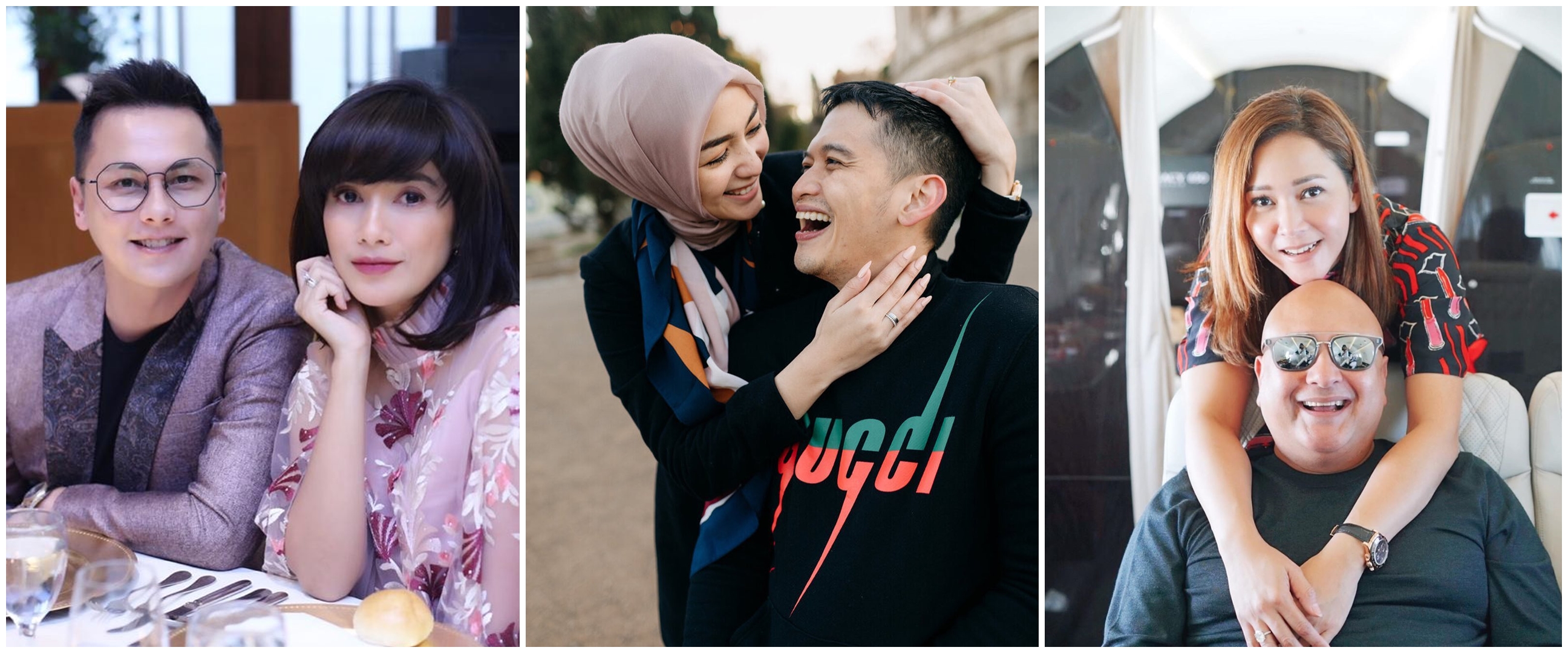 Cara unik 8 seleb ekspresikan romantis untuk pasangannya