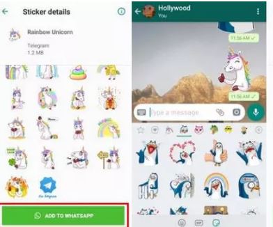 WhatsApp Web bisa kirim dua stiker satu baris, ini caranya