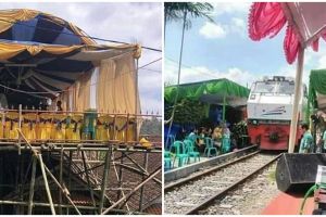 10 Potret tempat pernikahan tak biasa, cuma ada di Indonesia