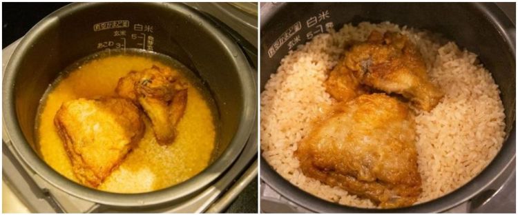 Usai viral ini 8 resep nasi dimasak campur ayam KFC ala 