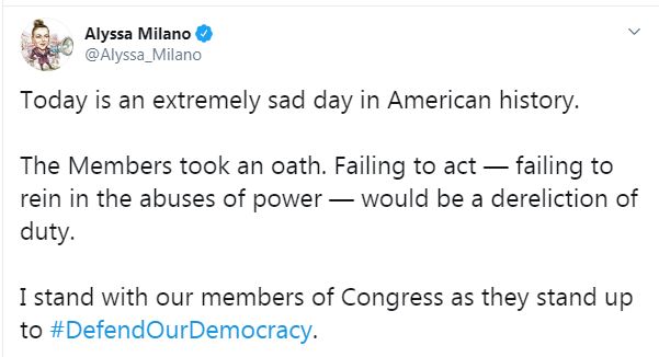 Donald Trump dimakzulkan, begini reaksi 5 seleb Hollywood