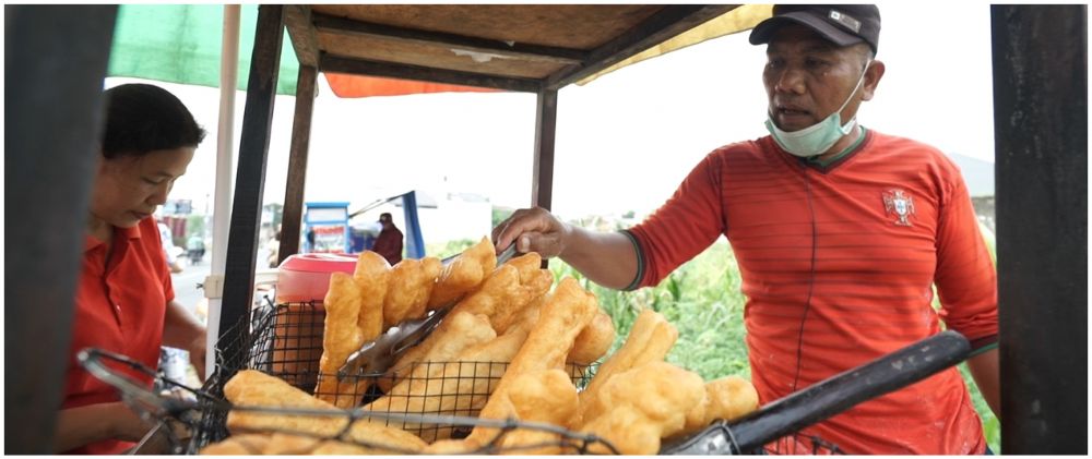 Cakwe Pak Ahmad, cakwe viral yang jualan 3 jam langsung ludes