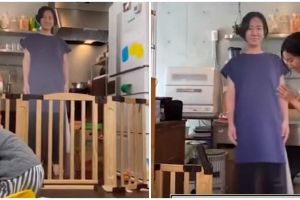 Cara unik orangtua Jepang agar anak tak nangis, kocak