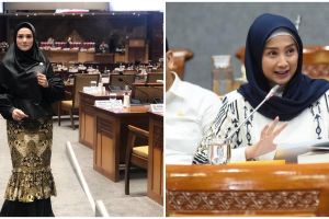 Gaya 7 seleb saat ngantor di DPR, Mulan Jameela jadi sorotan