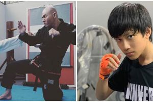 10 Potret Azka Corbuzier saat olahraga, badan makin kekar