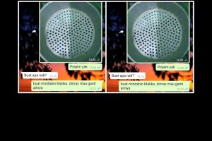 Chat WA ibu dan anak soal pinjam alat dapur ini kocak abis