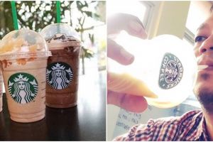 7 Tutorial nyeleneh minum Starbucks ala sobat misqueen, kocak pol