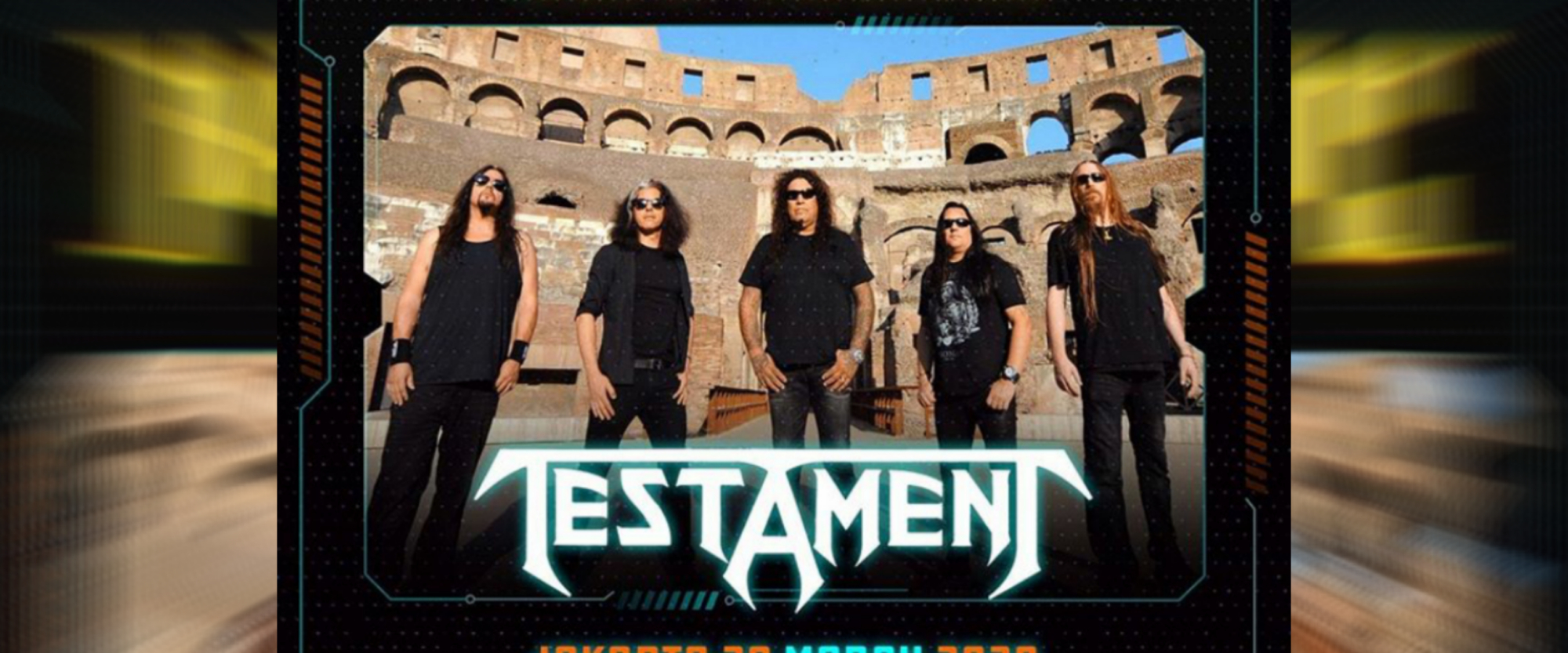 3 Fakta terkini Hammersonic 2020, Testament resmi masuk line up musisi