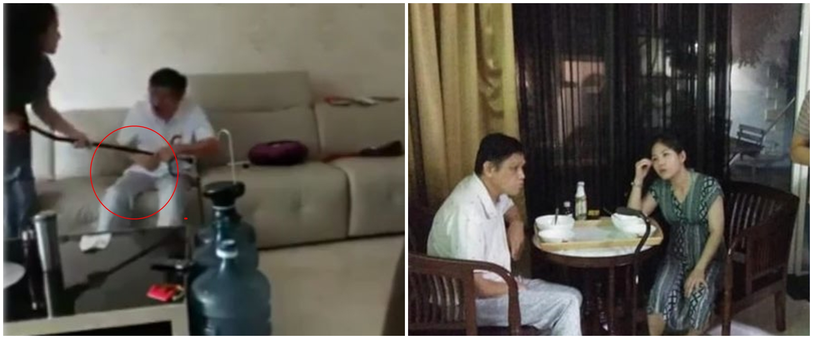 Detik-detik penangkapan istri aniaya suami yang sakit stroke