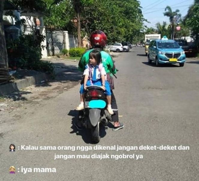 9 Momen absurd anak kecil naik ojek online ini bikin ngakak