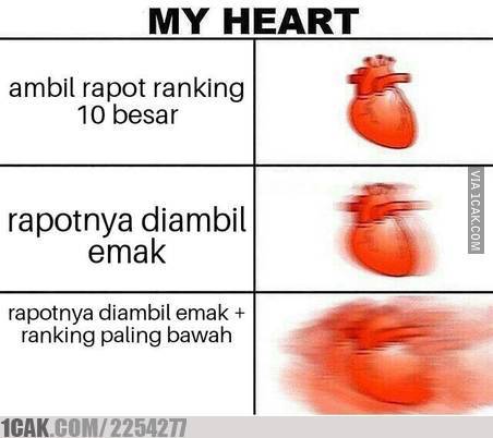10 Meme lucu terima raport ini lucunya bikin senyum nostalgia