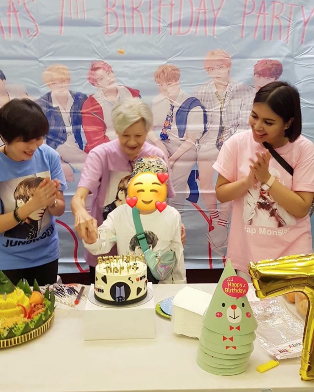 Pesta ulang tahun 5 anak seleb ini bertema K-Pop, keren!