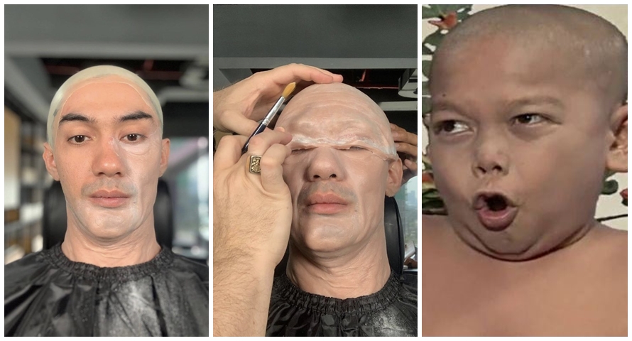 8 Pelesetan makeup Reza Rahadian ini endingnya kocak