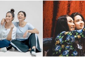 Potret kompak 10 pasangan seleb dan anak ini bak seumuran