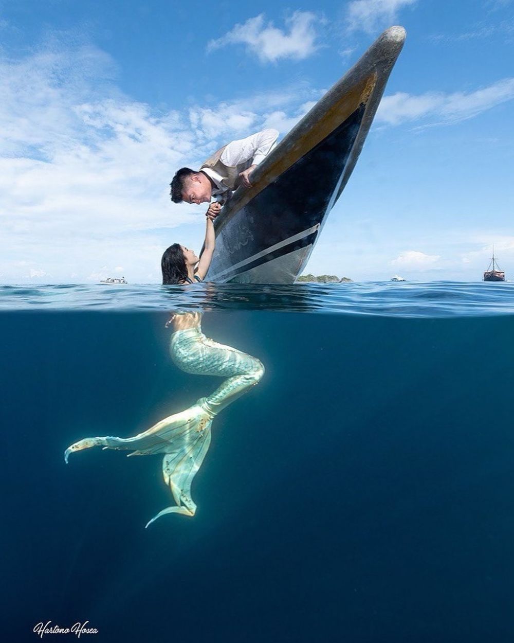 Unggah foto ala mermaid di drama Korea, Boy William banjir pujian
