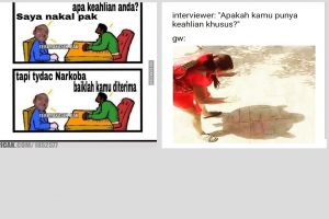 10 Meme interview kerja ini lucunya bikin pelamar senyum kecut