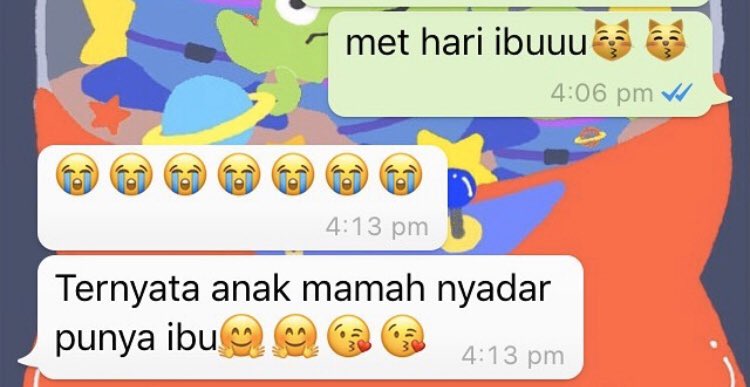 9 Chat lucu 'selamat hari ibu' ini endingnya bikin senyum tipis