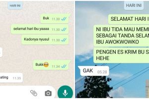 9 Chat lucu 'selamat hari ibu' ini endingnya bikin senyum tipis