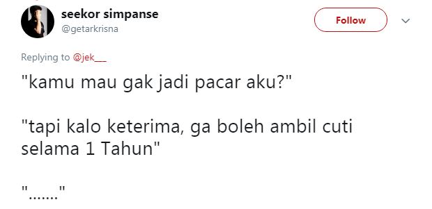 10 Cuitan lucu 'nembak gebetan', recehnya bikin geleng-geleng