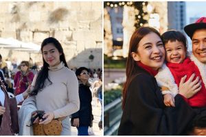 Potret 7 seleb rayakan Natal 2019 di luar negeri, ada ke Jerusalem