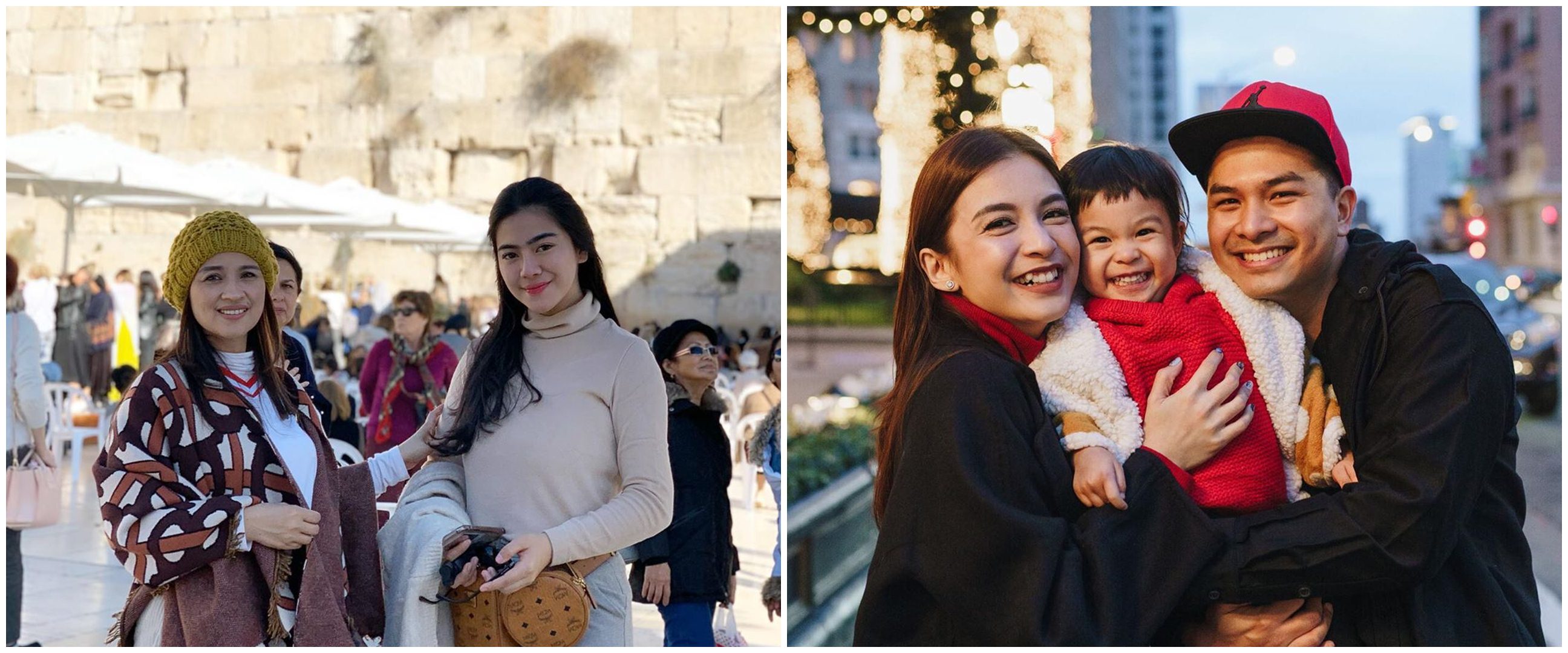 Potret 7 seleb rayakan Natal 2019 di luar negeri, ada ke Jerusalem