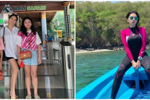 6 Gaya liburan Angel Karamoy bareng anaknya, stylish & awet muda