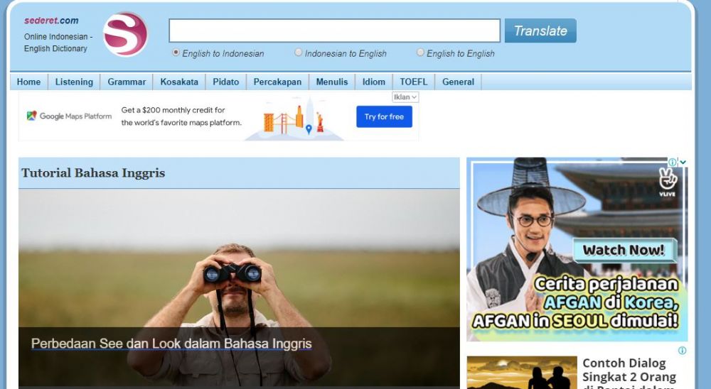 7 Layanan translate Inggris-Indonesia online akurat & banyak digunakan