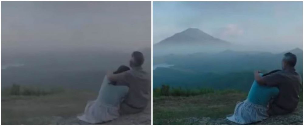 11 Potret film Habibie & Ainun sebelum & sesudah diedit efek CGI