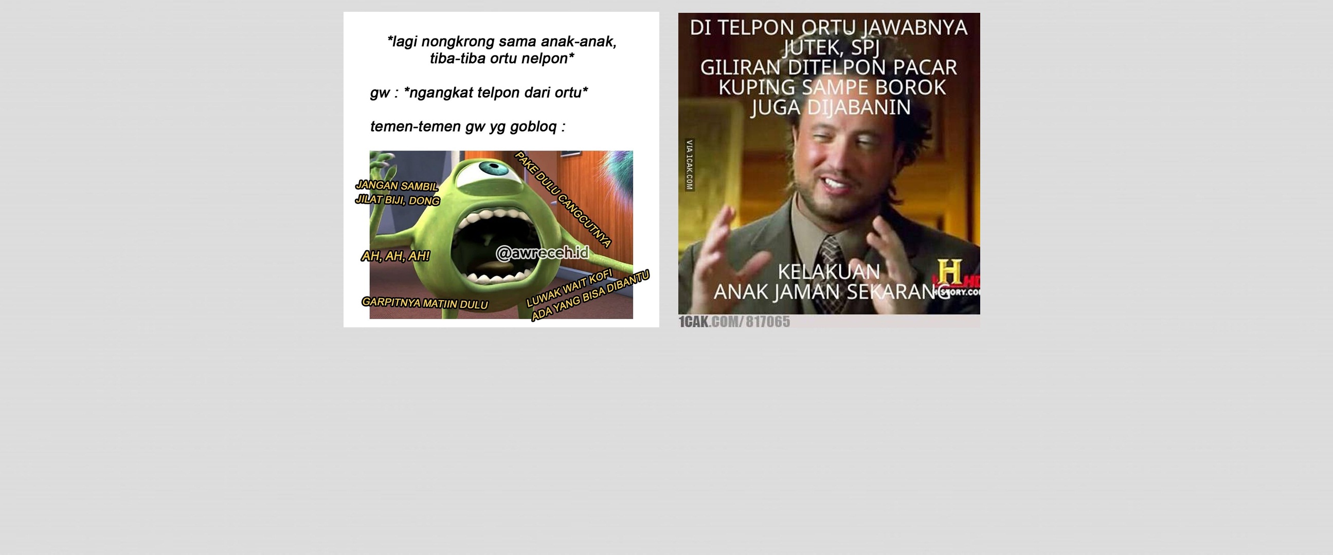 10 Meme lagi ditelepon emak ini lucunya bikin geleng kepala