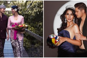 8 Potret prewedding Syamsir Alam & Bunga Jelitha, temanya unik