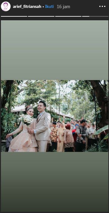 6 Momen nikahan Ryan mantan Zaskia Gotik, istrinya curi perhatian