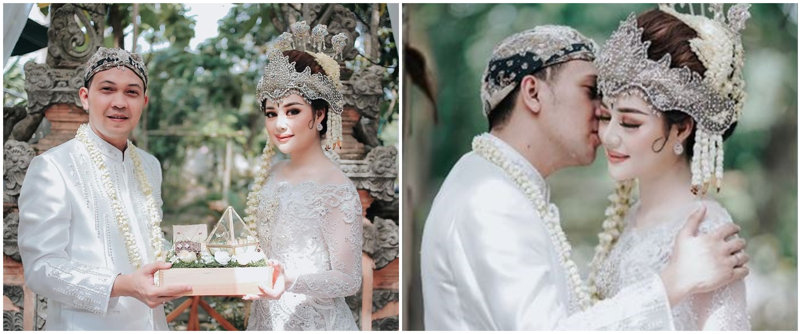 6 Momen nikahan Ryan mantan Zaskia Gotik, istrinya curi perhatian