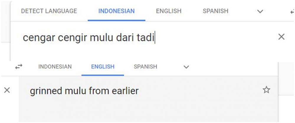 10 Terjemahan kata-kata nyeleneh Google Translate, absurd
