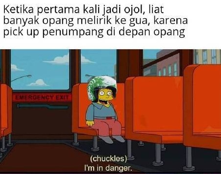 10 Meme lucu suka duka jadi driver ojek online
