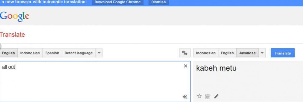 10 Terjemahan lucu Google Translate ini bikin terheran-heran