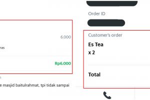 6 Order makan via ojek online pas akhir bulan, ngenes kocak