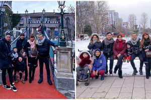 8 Potret liburan keluarga Anang, nikmati akhir tahun di Jepang