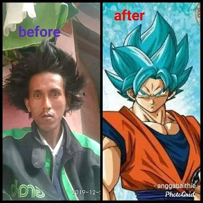 8 Potret lucu driver ojek online cosplay tokoh super, kocak