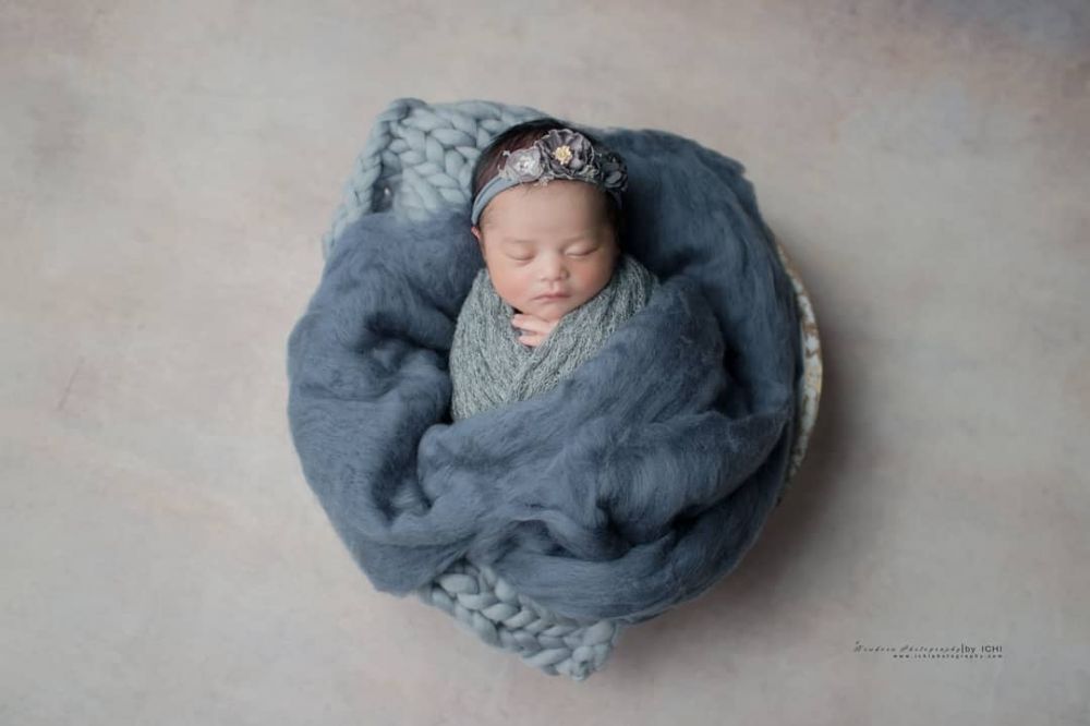 8 Potret newborn Anceyra putri Diego Michiels, ada pakai kerudung