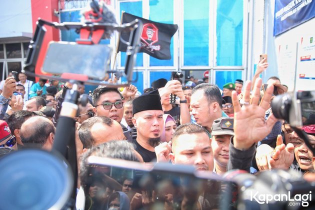 7 Momen Ahmad Dhani bebas penjara, diarak pakai truk Unimog