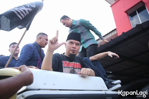 7 Momen Ahmad Dhani bebas penjara, diarak pakai truk Unimog