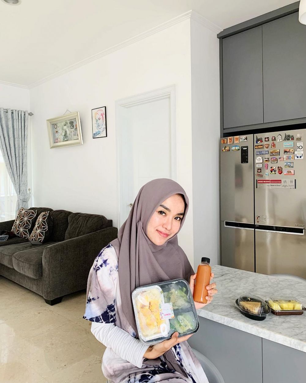 10 Potret rumah mewah Medina Zein, koleksi tasnya bikin melongo