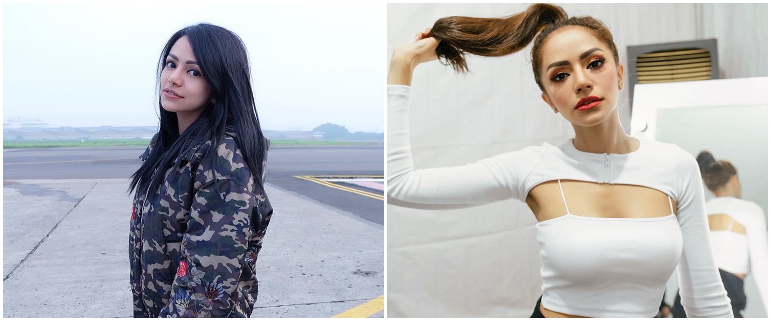 Penampilan 7 DJ cantik pakai dan tanpa makeup, manglingi