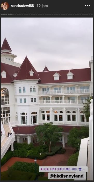 8 Penampakan hotel Sandra Dewi di Disneyland, mewah bak istana