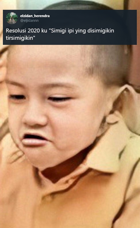 12 Cuitan lucu 'resolusi 2020' ini bikin ketawa getir