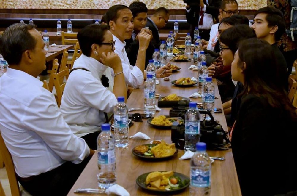 5 Momen Kaesang dampingi Jokowi bekerja, gayanya jadi sorotan