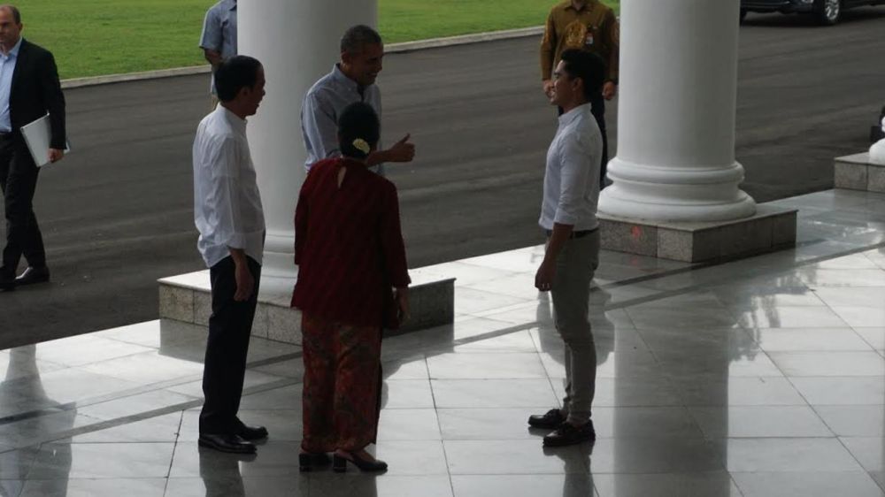 5 Momen Kaesang dampingi Jokowi bekerja, gayanya jadi sorotan