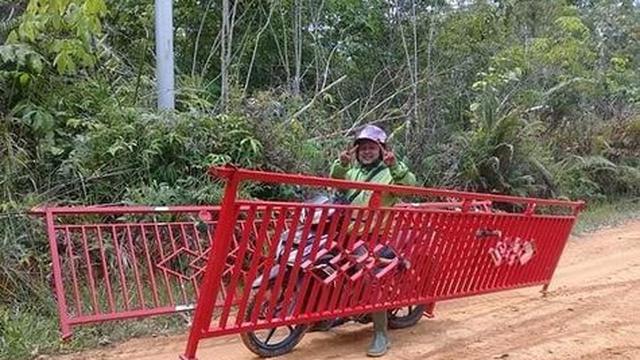 10 Orderan barang pelanggan ojek online ini bikin mikir keras