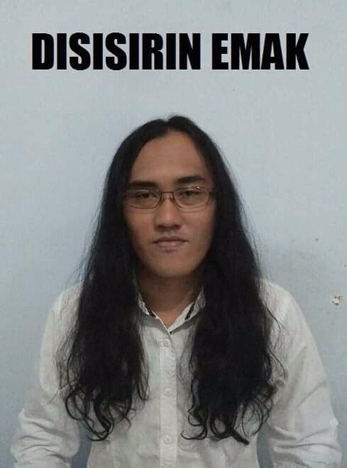 Begini jika cowok gondrong disisirin orang lain, 7 hasilnya kocak
